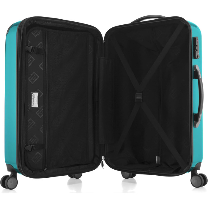 Набір валіз Hauptstadtkoffer Alex (3 шт.) - ручна, середня та велика валіза, 55/65/75 см, ABS+PC, TSA, блакитний