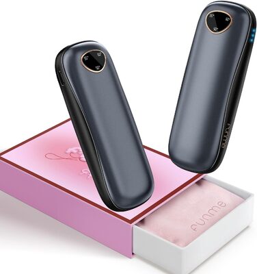 Електричні нагрівачі для рук Funme® 2 шт. 10000mAh Powerbank, USB, 60°C, для жінок, Outdoor, OT95 Waffengold