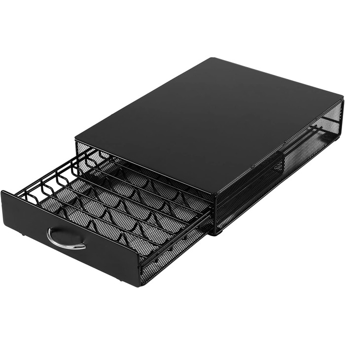 Тримач для капсул кави сумісний з Tchibo Cafissimo, Nespresso Vertuo, K-fee, ALDI Expressi, Lavazza Kapseln. Універсальний органайзер для 40 капсул