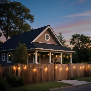 LED-гірлянда сонячна зовнішня 10м, 16+1 G40, диммування, 3 режими, пульт дистанційного керування, вологостійка, тепле світло, для саду, балкону, декору