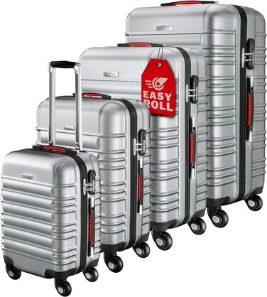 Набір валіз MONZANA Базова модель валізи з твердим корпусом S-M-L-XL