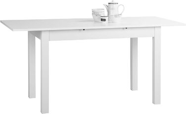 Обідній стіл Inter Trade Küchentisch, білий, 120-160 x 70 см, з висувною платформою
