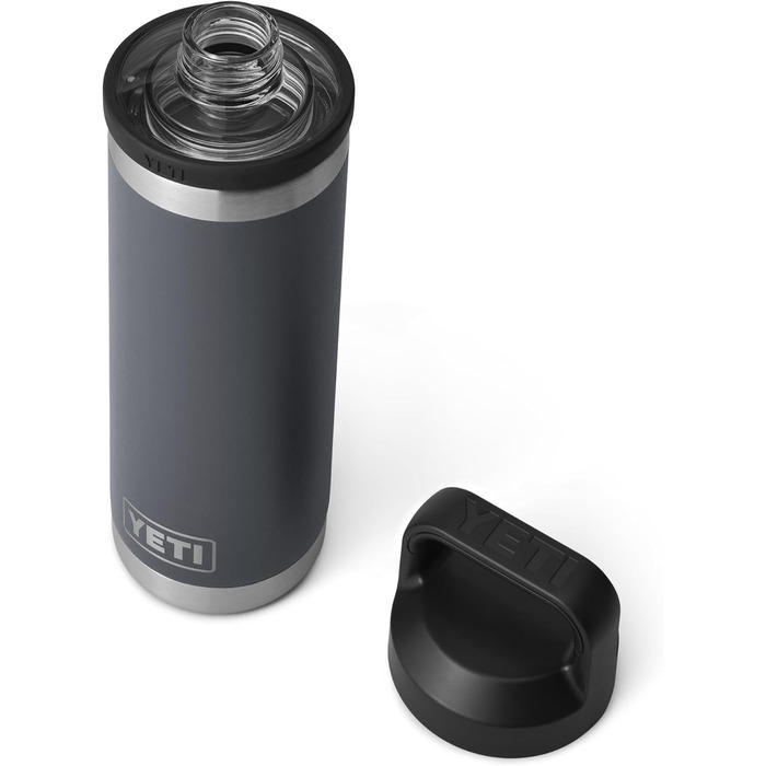Термос YETI Rambler з кришкою Chug, 532 мл, Charcoal