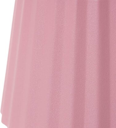 Lindby LED акумуляторна бездротова настільна лампа з датчиком дотику, рожева, IP54 (для внутрішнього та зовнішнього використання)