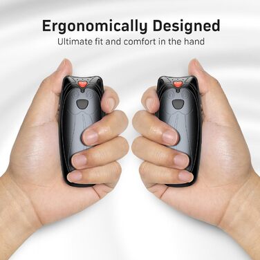 Електричні грілки для рук Zgrmbo 2 шт. з зарядним кейсом 10000 mAh (до 90 годин роботи), багаторазові, чорні