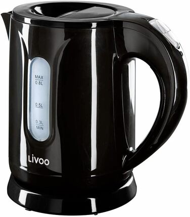 Міні-чайник LIVOO DOD114N, бездротовий чорний
