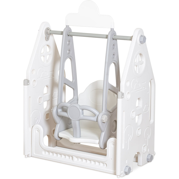 Манеж для дітей Mealux Forto Grey (арт. KD-C051 Grey / White)