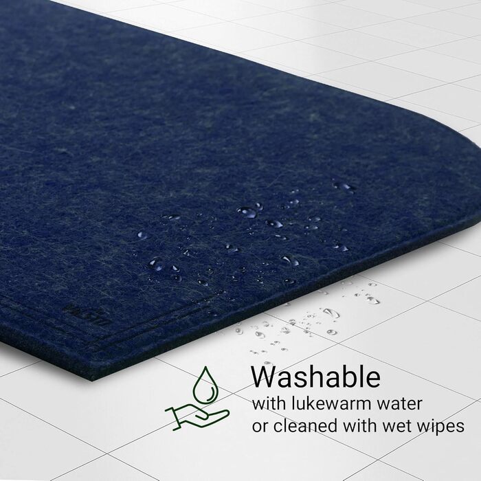 Набір килимків на стіл VILSTO, 18 шт., миючі, для посуду, склянок, столових приборів, декор кухні, обідній стіл, килимок, легко миється, лісовий зелений (темно-синій)