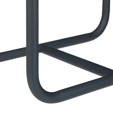 Стильна металева полиця для дров Relaxdays