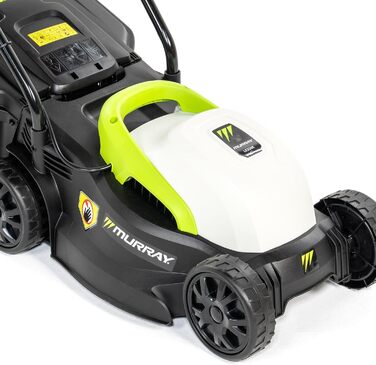 Електричний газонокосарка Murray LE320E 2-в-1: 1200W, ширина 32 см, об'єм травоспікача 27 л, для малих газонів, з ергономічною ручкою та захистом від перевантаження