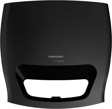 Бутербродниця Grundig SWM2940 SWM 2940, чорний металік/нержавіюча сталь (комплект з тостером)