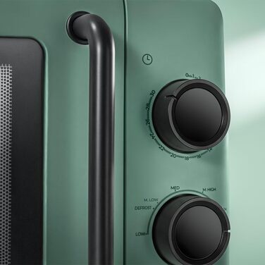 Мікрохвильова піч Cecotec Proclean 3010 20 л, 700 Вт, механічна, 6 режимів, розморожування, таймер 30 хв, синя
