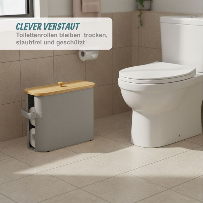 Тримач для туалетного паперу Relaxdays на 12 рулонів