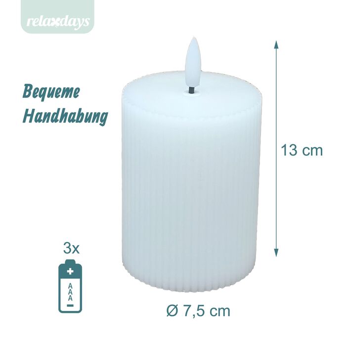 Набір з 4 LED-свічок Relaxdays