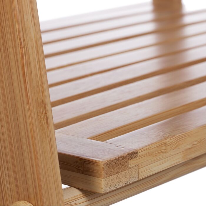 Підставка для рушників Relaxdays, бамбук, 3 перекладини