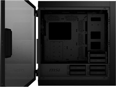 Корпус MSI MPG SEKIRA 100R ATX, 2 шт. USB 3.1, 4 шт. 120мм вентилятор A-RGB, чорний, RGB