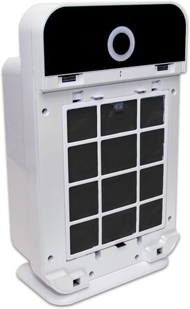 Повітряочисник ALR300 Comfort з HEPA-фільтром та активом вугіллям: видаляє запахи, пил, алергени, дим та інші забруднювачі. Підходить для приміщень до 60 м²