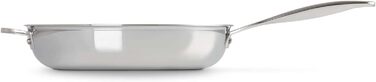 Сковорода LE CREUSET з нержавіючої сталі 3-шарова, 28 см, з антипригарним покриттям