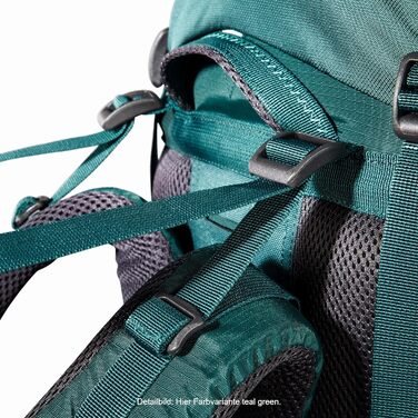 Туристичний рюкзак Tatonka Norix 44 Women - Жіночий легкий рюкзак з, фронтальним доступом, регульованою системою спинки, нижнім відділенням і дощовиком - 44 літри - 66 x 27 x 18 см (Redbrown)