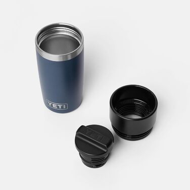 Термос YETI Rambler 12 oz (355 мл), нержавіюча сталь, ізольований, з кришкою Commuter, Navy