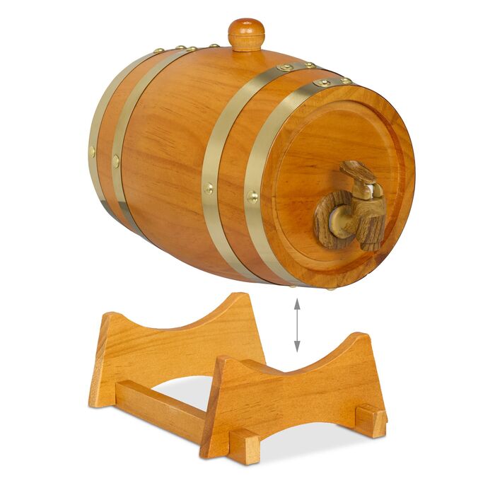 Діжка для віскі Relaxdays, 1,25 літра