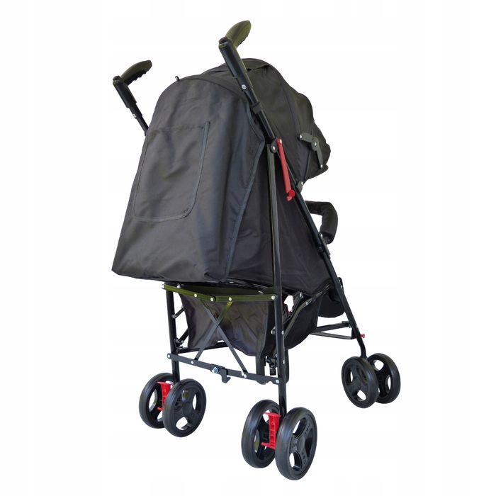 Дитячий прогулянковий візок-толкач Baby-Coo, чорно-сірий