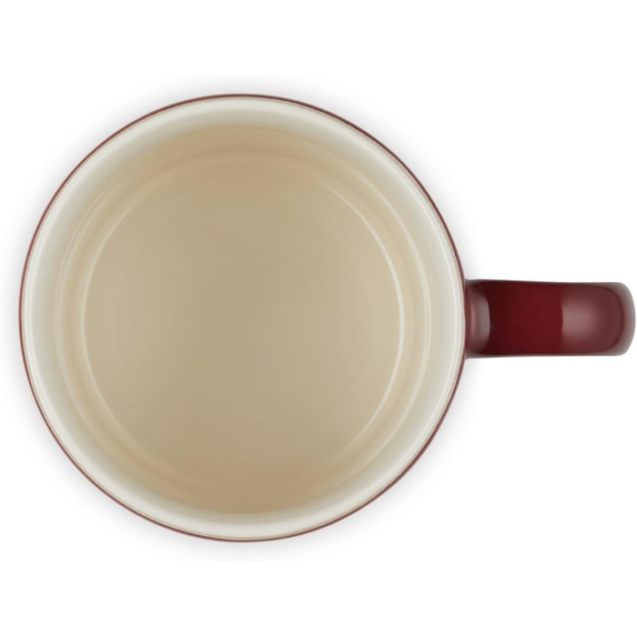 Кружка Le Creuset з кераміки, 350 мл, вишнево-червоний колір, 70302350600002 (Chambray)