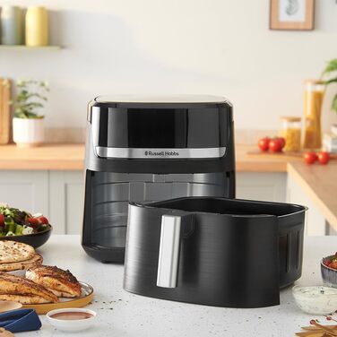 Фритюрниця Russell Hobbs SatisFry XXL 8.3л Rapid AirFryer з Rapid Air, 9 програм, сенсорний екран, гриль, піч, без олії, для піци 26см