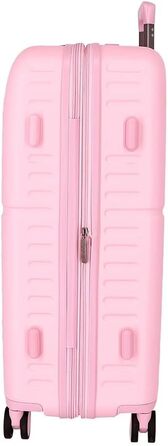 Набір валіз Pepe Jeans Highlight, 55/70 см, ABS-замок, 116 л, 4 колеса, ручна поклажа, світло-рожевий колір