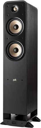 Підлоговий динамік Polk Audio Signature Elite ES55 HiFi, сумісний з Hi-Res, Dolby Atmos і DTSX, чорний