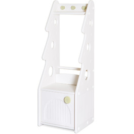 Стелаж Mealux Wendy White (арт. KD-E043 White)