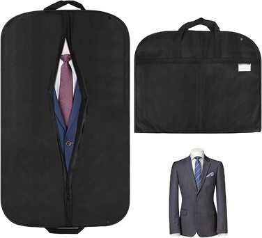 Сумки для одягу, високоякісний чохол для одягу, 2 шт., для зберігання, захист для одягу на блискавці, міцна високоякісна сумка для костюма для