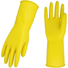 Вго. 10 пар багаторазових рукавичок для кухонних робіт, побутової хімії та миття посуду, багатофункціональні (HH4601)