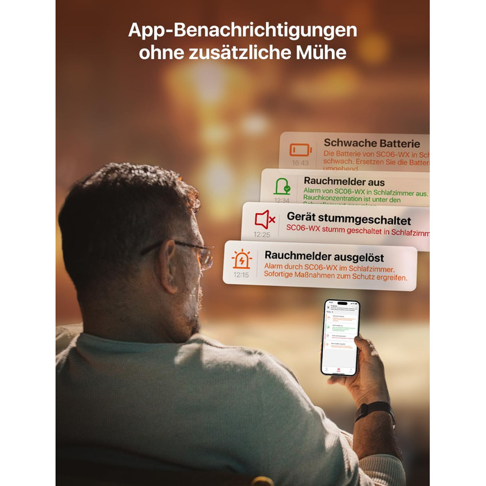 X-Sense Детектор диму та CO з Wi-Fi, 2-в-1, SC06-WX, 1 шт.