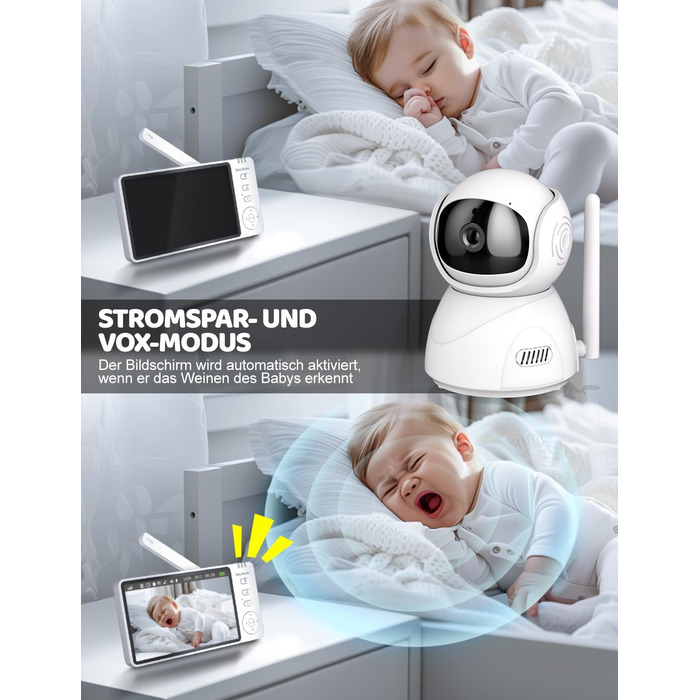 Відеоняня BURNNOVE з камерою 5