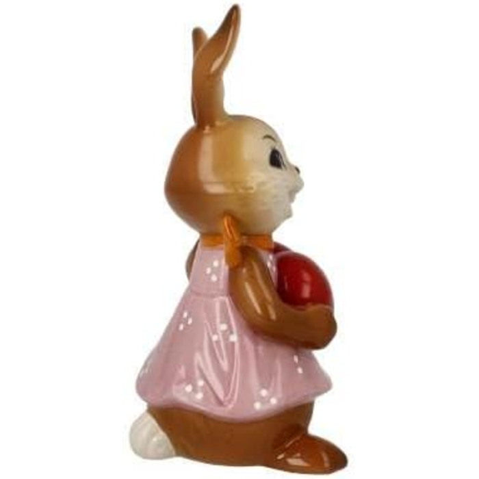 Фігурка кролика Гебель All Love, виготовлена з фаянсу, розміри 6,5 х 5,5 х 12 см, 66-845-83-1