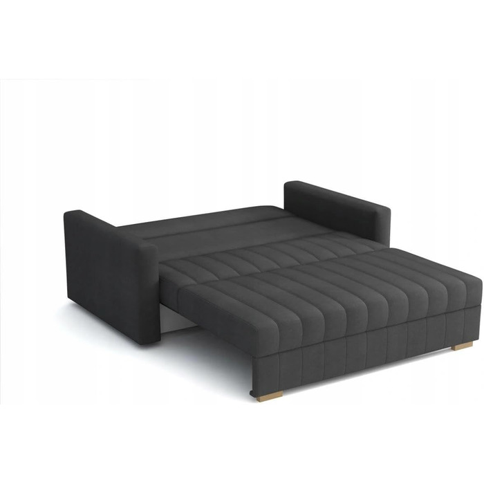 Диван-ліжко Zanzibar I 3-місний м'ятного кольору 153 см з ящиком для білизни та функцією сну | Диван з функцією ліжка