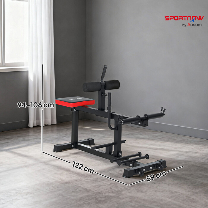 Тренувальний Банк Beintrainings-Bank, тренажер для підйому на носки, на колесах, спортивне обладнання для фітнесу вдома, сталь, чорний