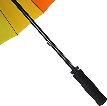 Парасолька WOP ART XL в кольорах веселки різнокольоровий діаметр 104 см з автоматичним затискачем
