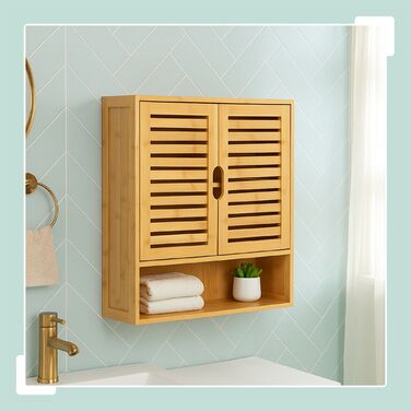 Підвісна шафка для ванної кімнати Relaxdays