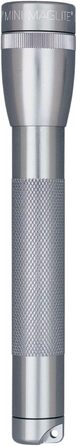 Ліхтарик MAGLITE Mini Maglite 2AA, сірий, у подарунковій коробці