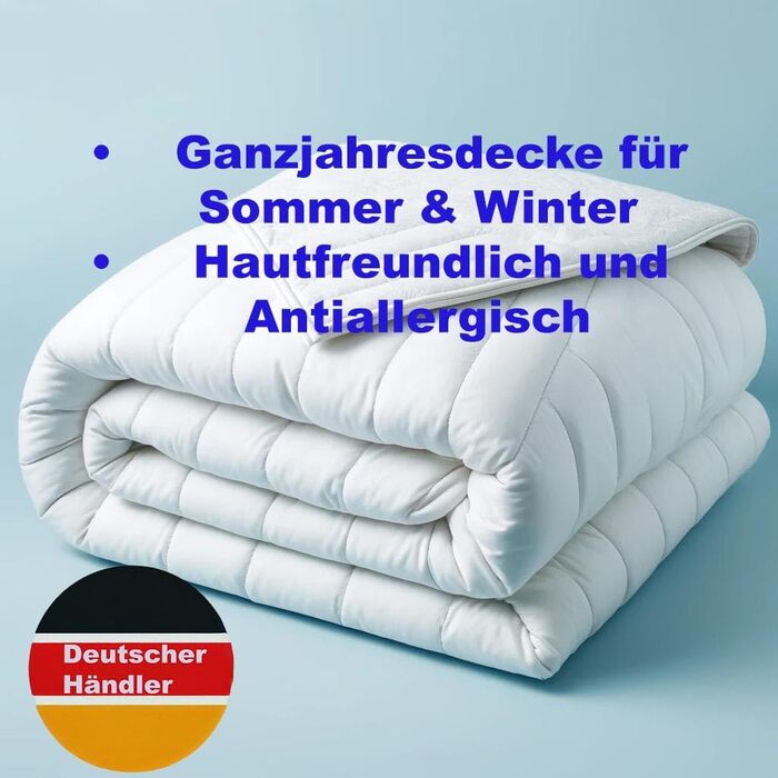 Ковдра KAMACA 135x200 см, всесезонна, вага 1400 г (2 шт.)