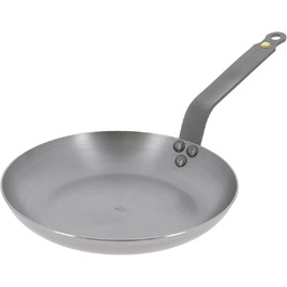 Сковорода для омлету для покупця, нержавіюча сталь, срібло, 24 см
