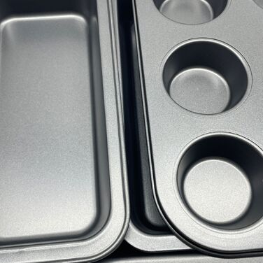 Набір форм для випічки Relaxdays (4 шт.)