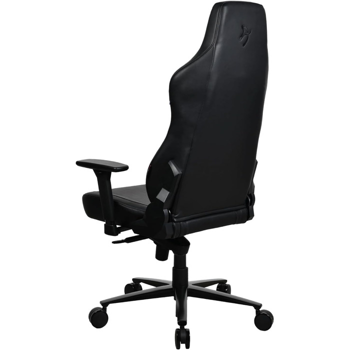 Ігровий та офісний крісло Arozzi Torretta Premium SoftFabric™ з регульованими підлокітниками, високою спинкою та подушками - Чорний