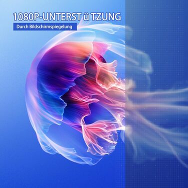 Портативний проєктор Vamvo WiFi 1080P для телефону/планшета/ноутбука/TV Stick