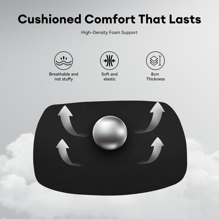 Офісний крісло Musso V900 Structure Master: ергономічний дизайн, регульована спинка, підтримка попереку, 4D підлокітники, підголовник. Для дому та офісу. Без підніжки.