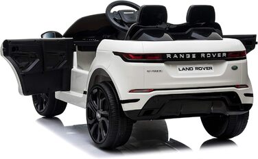 Дитячий електромобіль Range Rover Evoque 12V, ліцензійний, білий