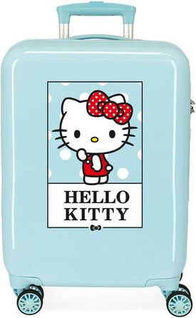 Дитячий багаж Hello Kitty Bow, 38x55x20 см, бірюзовий