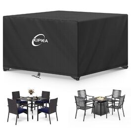 Чохол для садово-патіо меблів Kipiea, водонепроникний, прямокутний, 242x162x100 см, захист від снігу та сонця